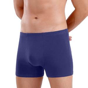 Calzoncillos Largos Personalizados con Logotipo para Hombre, Calzoncillos Boxer Alargados de Alta Calidad, Clásicos, Sólidos, de Algodón Elástico - Product Image 6