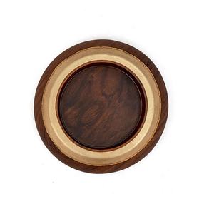 100% bol de service à double ombre en bois pur fait à la main bol de salade de fruits jetable de haute qualité pour la maison hôtel Restaurant - Product Image 3