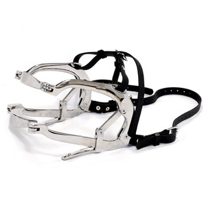 Spéculum buccal complet pour cheval avec sangles en cuir, équipement vétérinaire pour agriculteurs GUJJAR SURGICAL INTERNATIONAL - Product Image 6