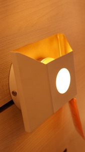 Lampe murale extérieure en métal LED IP65 AC 110-240V 2700K (blanc chaud doux) Ra80+ Lumetal Vietnam, commande par bouton, étanche, acrylique - Product Image 4