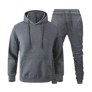 Conjunto de Sudadera Deportiva Informal para Hombre, para Gimnasio, Club Deportivo, Primavera/Invierno, Impresión Digital, Color Sólido y Estampado - Product Image 1