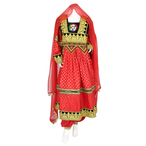 Robe longue pour femme de haute qualité, design original 2026, décorée de dentelle, style afghane, pour soirée, prix de gros - Product Image 2