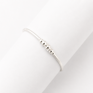 Pulsera de Cadena de Serpiente con Cuentas de Plata de Ley 925, Acabado Pulido, Minimalista, Unisex, Joyería Fina, Uso Diario, Regalo, Estilo Clásico Moderno - Product Image 2