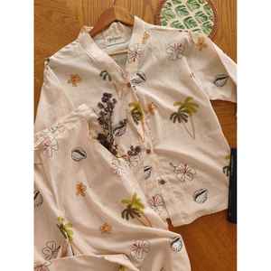 Conjunto de Ropa de Dormir Cómoda para Mujer, Ideal para Caminar por la Playa y Relajarse Junto al Mar - Product Image 2