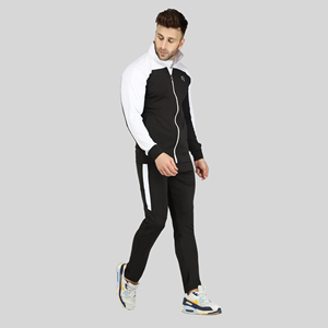Survêtement à capuche pour homme en velours délavé à l'acide, extensible dans quatre directions, coupe-vent et confortable, idéal pour les sports d'hiver et le jogging d'automne - Product Image 4
