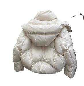 Femmes hiver chaud Glacier Guide surdimensionné à capuche doudoune manches longues solide Crop Outwear respirant épais tissu imprimé - Product Image 1