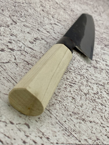 Cuchillo de Chef de 13 Pulgadas con Nuevo Diseño, Hoja de Acero al Carbono, Mango de Madera y Funda de Cuero para Uso en la Cocina - Product Image 3
