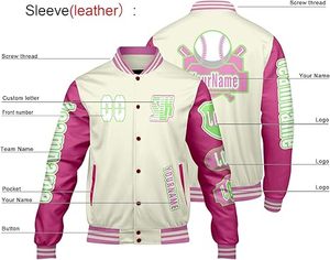 Veste d'hiver confortable pour homme, style Letterman, col montant, logo frontal, coupe-vent, haute qualité, écologique, séchage rapide, respirante - Product Image 3