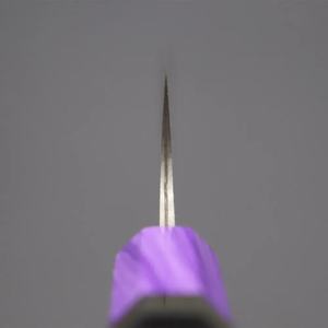 มีดเชฟเหล็กดามัสกัสทำมือสั่งทำพิเศษจาก Jexmoo ใบมีด 8 นิ้ว ด้ามจับสวยงาม พร้อมปลอกหนัง - ของขวัญสำหรับเชฟ - Product Image 3