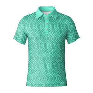 Camiseta de Golf OEM/ODM, Poliéster y Elastano, Elástica en 4 Direcciones, Transpirable y de Alto Rendimiento - Product Image 3