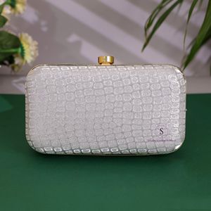 Magnifique sac à main brodé ethnique pour femme, pochette de soirée avec chaîne détachable pour femmes - Product Image 1