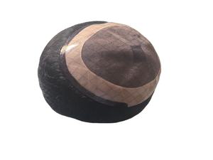 Taz Cheveux Bangladesh Hommes Mono Moyen Cheveux Humains Toupet Perruque Prothèse Remy Indien Crépus Droite Vague Profonde Vague Naturelle Doux - Product Image 5