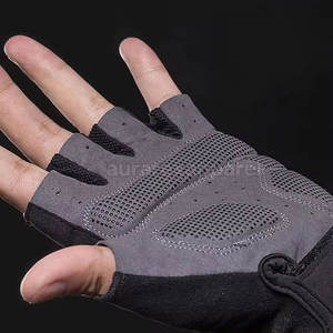Guantes de Ciclismo de Medio Dedo Aura Rex Apparel, los Más Vendidos, Precio Razonable, Transpirables y Cómodos - Product Image 2