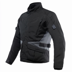 Veste de moto en textile imperméable et coupe-vent pour homme, couleur noire et blanche, manches longues, vêtements d'extérieur d'hiver, Fasmic International - Product Image 1