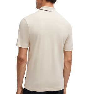 เสื้อเชิ้ตคอปกซิป แขนสั้น ผ้าคอตตอน 100% เนื้อนุ่ม สไตล์ลำลองทันสมัย ทรงเข้ารูป สีพื้น รับสั่งทำสีตามต้องการ ขายส่ง - Product Image 4