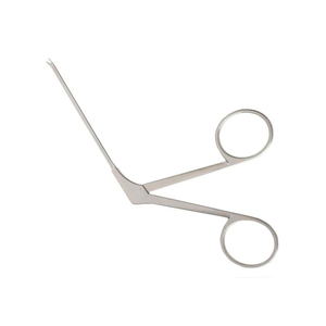 Pinces auriculaires réutilisables de 12 pouces pour interventions ORL, à mâchoires courbées, poignée antidérapante, pointe fine, faciles à nettoyer - Product Image 3