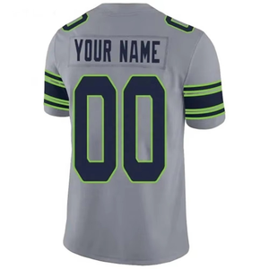 Custom Logo Digital Print Polyester <b>Mesh</b> American Football Jersey for Adults <b>Plus</b> <b>Size</b> Breathable Quick Dry Anti-Bacterial - Product Image 2