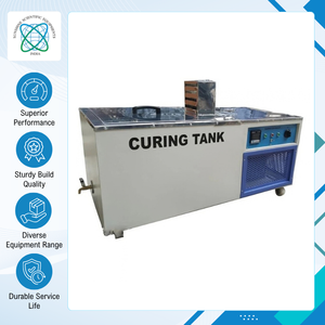 Équipement d'essai du béton fourni directement par l'usine : Cuve de durcissement accéléré numérique avec capacité de 3 moules, origine Inde - Product Image 2