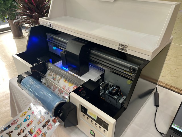 Desktop Automatic Inkjet UV DTF Printer for Small Fine-line Designs on Cups Phone Cases Labels
