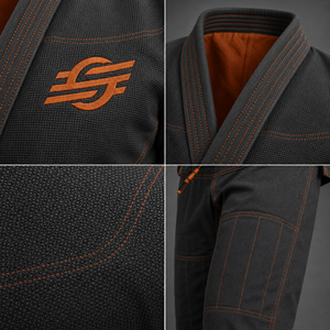 Uniforme de Artes Marciales BJJ Gris, Secado Rápido, Transpirable, Ligero, de Algodón, para Judo y Karate, con Logotipo Personalizado, Unisex para Adultos, Servicio OEM - Product Image 5