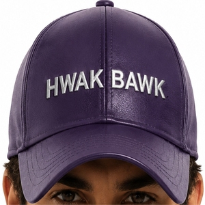 Unisex Leather Baseball <b>Cap</b> Premium Leather Adjustable Embroidered Logo 6-Panel Adjustable Fit Comfortable Daily Wear Fashion - Product Image 5