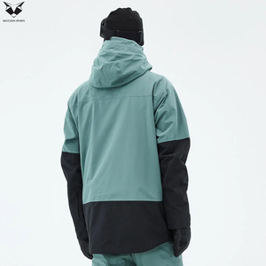 Chaqueta de Esquí Impermeable de Dos Tonos con Bloques de Color, Calidad Premium, 100% Poliéster, para Deportes de Invierno, Servicio OEM, con Cremallera y Aislamiento - Product Image 5