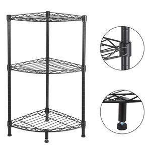 Appendiabiti Moderno in Metallo a Un Livello per Vestiti, Salvaspazio, con Ripiano Portascarpe e Portaoggetti, Nero - per Soggiorno o Negozio di Abbigliamento - Product Image 5
