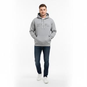 Sudadera con Capucha Unisex Extra Grande de Invierno para Hombre, 100% Algodón, Transpirable, 400g, Forro Polar Grueso, Bolsillo, Impresión Digital, Bordado - Product Image 5