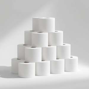 Papier toilette de qualité commerciale, doux et durable, rouleaux de papier pour salle de bain, pour restaurants, centres commerciaux, hôpitaux et bureaux - Product Image 1