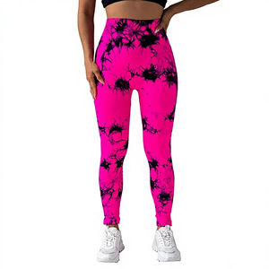 Leggings para mujer para actividades deportivas al aire libre, leggings ajustados, tejido de punto transpirable - Product Image 1