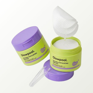 Soins de la peau coréens Glowful Cica BHA Exfoliating Skin Pad Centella Asiatica, tonique pour le visage, articles et produits de maquillage. - Product Image 2