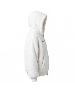 Chaqueta con Capucha de Forro Polar Unisex, Personalizable en Color, Talla Grande, con Cierre Completo, Sudadera Informal de Invierno - Product Image 6