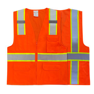 Chaleco de Seguridad Reflectante de Alta Visibilidad para Construcción, Varios Colores, Personalizable, Venta al Por Mayor - Product Image 1