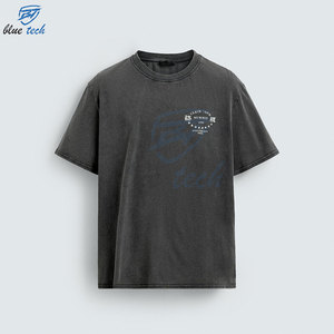 Camiseta Extra Grande Personalizada, 100% Algodón, Corte Holgado, Estilo Urbano, Impresión DTG, para Hombre - Product Image 1