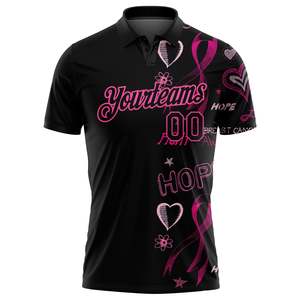 Wholesale <b>Custom</b> Polo Shirt 100% Polyester Sublimation Golf Wear Sports Team Club Uniform OEM Personalized Logo Name Printing - Product Image 2