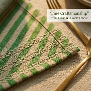 ผ้าปูโต๊ะตกแต่งโต๊ะผ้าลินินอเนกประสงค์ | ผ้าพรีเมียมโต๊ะรับประทานอาหารสำหรับงานปาร์ตี้งานเทศกาลและการตกแต่งบ้านร้านอาหาร - Product Image 3