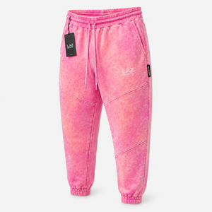 Nouveau pantalon de survêtement pour homme, style délavé à l'acide, décontracté, taille haute, couleur unie, 100% coton, respirant et à séchage rapide - Product Image 2