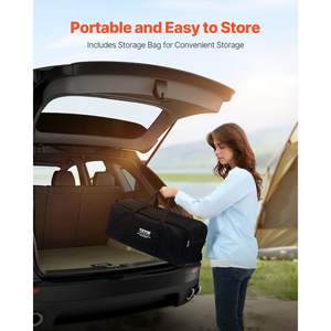 Canapé gonflable double portable pour 2 personnes, supportant 600 lb, gonflage rapide avec pompe, sac de transport, fonctionnalités de roulement pour les invités à domicile, le camping - Product Image 6