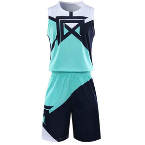 ชุดบาสเก็ตบอล ชุดกีฬา ชุดบาสเก็ตบอลแบบกำหนดเอง ชุดทีมสโมสร ชุดบาสเก็ตบอลสไตล์ใหม่ ผลิตจากโพลีเอสเตอร์ 100% สำหรับขาย ผู้ชาย - Product Image 1