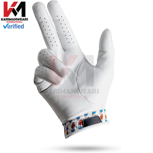 Custom Logo Golf <b>Gloves</b> Professional Cabretta Leather OEM ODM Soft Feel Breathable Golf Training Gear Factory Direct Wholesale - Product Image 1