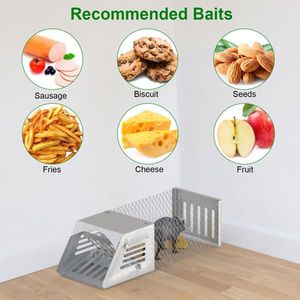 2 Trampas para Ratones de Puerta Única, Trampa Automática Continua para Ratas, Reutilizable, Captura y Libera Vivos, No Requiere Montaje - Product Image 4