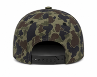 Topi Dad Hat Camo Hijau Tua Vintage Grosir, Logo Custom, 6 Panel, Katun, Kamuflase, Berkualitas Tinggi, Dapat Disesuaikan