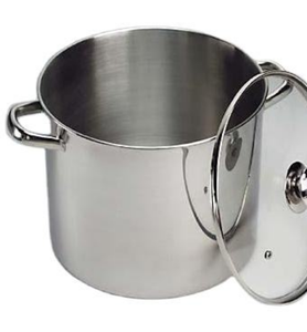 Casserole en acier inoxydable avec couvercle en verre, design minimaliste, compatible four/lave-vaisselle, antirouille, écologique, compatible gaz et induction - Product Image 2