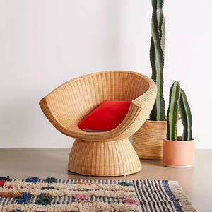 Chaise de méditation au sol en rotin durable pour les activités de yoga, bon prix, personnalisation sur demande - Product Image 3