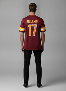 Camiseta de Fútbol Americano de Washington, D.C., para Hombre, Estampada, Transpirable, de Alta Calidad, Envío al por Mayor - Product Image 3