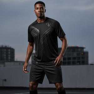 Top Grade Sublimated Soccer Uniform Custom Logo Team Football Jersey Breathable Anti Shrink <b>Men</b> Match Sportswear Set - Product Image 4