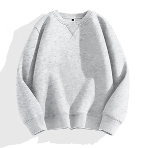 Sweat-shirt à col rond pour homme, en coton molletonné de qualité supérieure, pull-over moderne, streetwear décontracté, haut de mode pour tous les jours - Product Image 6