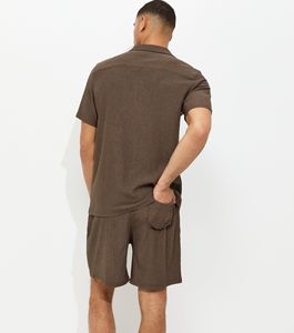 Ensemble de survêtement d'été 2 pièces pour homme : T-shirt décontracté et short – Tenue de sport et de loisirs tendance pour la gym et la détente - Product Image 2