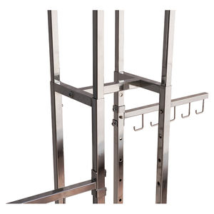 Présentoir de Vêtements Pliable Portable en Métal Bros Display, Robuste, à Niveaux, pour Magasin de Détail - Product Image 5