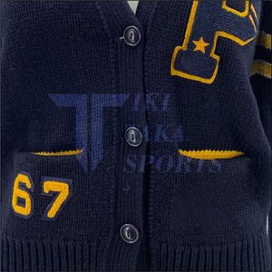 Women's <b>Cardigan</b> Sweaters V-neck Drop Shoulder Button Anti-Wrinkle Winter Heavy weight Thermal <b>Thick</b> Solid Wool/Nylon - Product Image 5